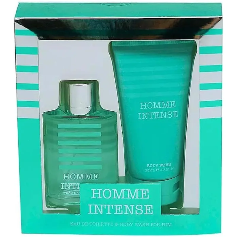 طقم عطر Intense من Laurelle أو دو تواليت ولوشن 100 مل