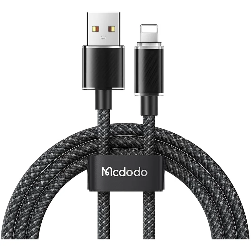كابل USB-A إلى لايتنينج من Mcdodo طول 1.2 متر