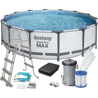 بركة سباحة بإطار من Bestway مع فلتر B56950