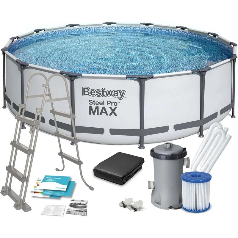 بركة سباحة بإطار من Bestway مع فلتر B56950