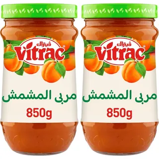 مربى مشمش فيتراك وزن 850 جم عبوة من قطعتين