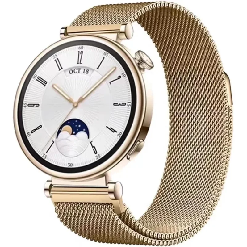 سوار ساعة NESLIN بمغناطيس متوافق مع Huawei Watch GT6 41 ملم