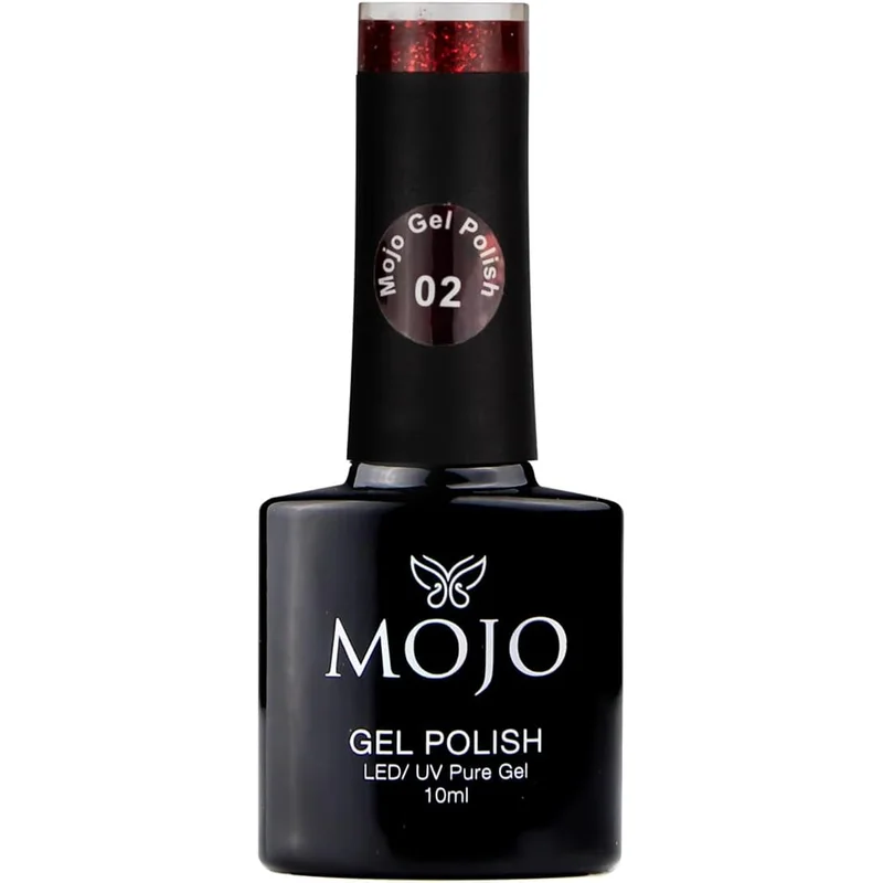 ملمع جل Mojo للون 02 بحجم 10 مل