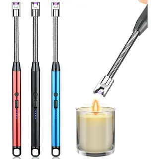 ولاعة قوس غاز سبيلويش USB بدون لهب مع شاشة LED