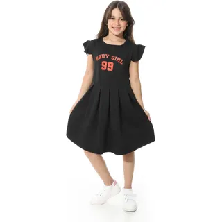 فستان بناتي أمامي مطبوع من Red Circle