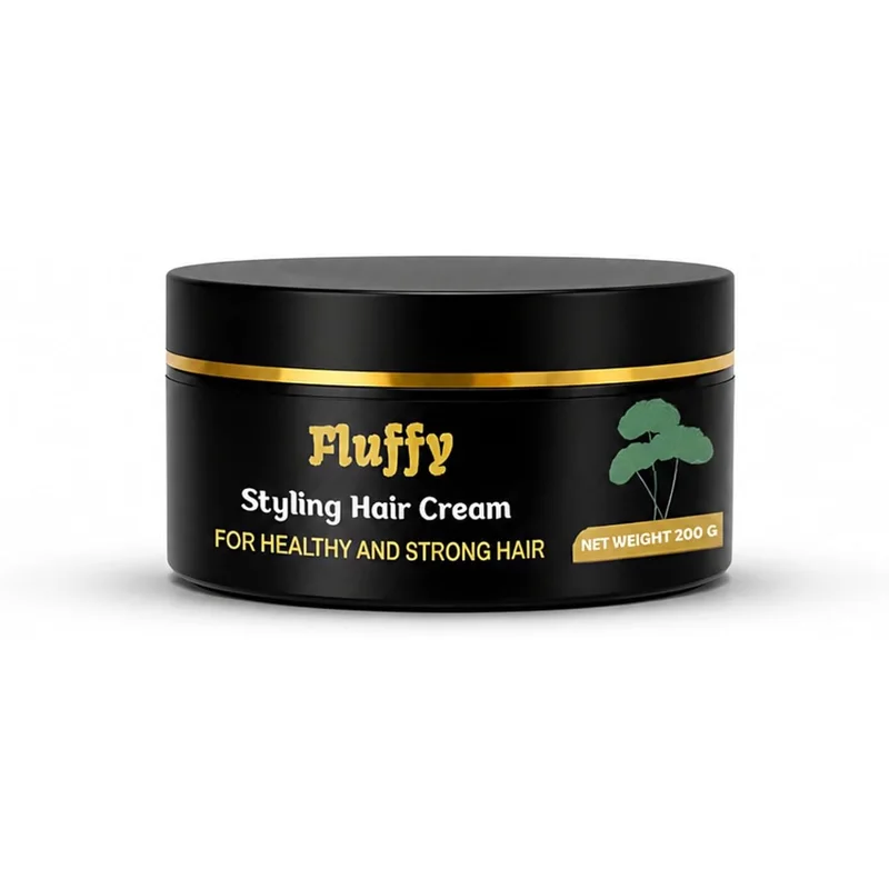 كريم تصفيف الشعر المنتفخ بسنتيلا وكولاجين وزيت أرغان من Fluffy