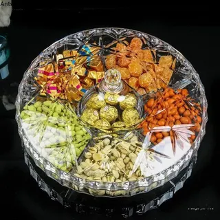 طبق كسرولة أكريليك من Generic قطعة واحدة