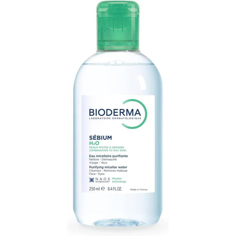 ماء ميسيلار Bioderma Sebium H2O للبشرة الدهنية 250 مل