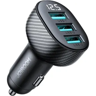 شاحن سيارة جوي روم JR-CCD03 بثلاث منافذ USB