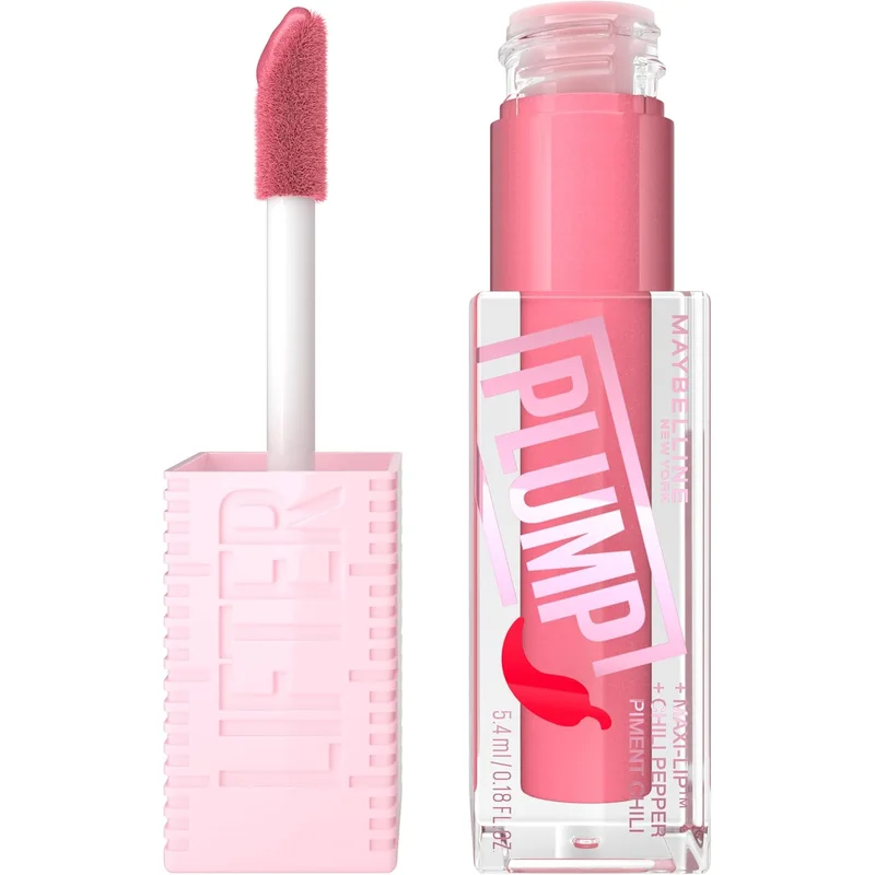 ملمع شفاه مكثف من Maybelline بحمض الهيالورونيك والفلفل الحار