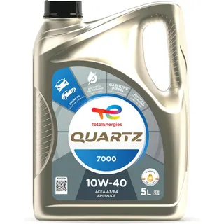 زيت محرك توتال كوارتز 7000 S 10W-40 تخليقي - 5 لتر