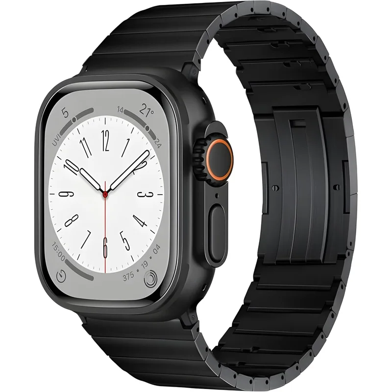 سوار ستانلس ستيل لساعة Apple Watch Ultra مقاس 49مم من Next Store