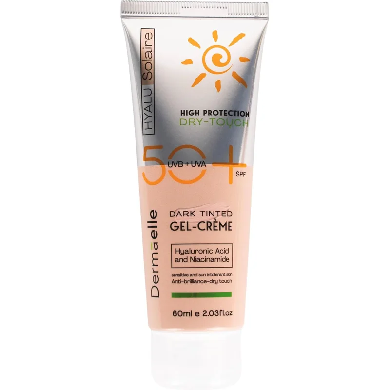 كريم جل ملون واقي شمس Dermaelle SPF +50