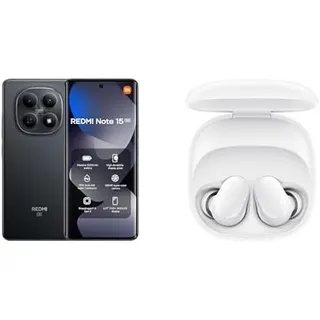 هاتف شاومي ريدمي نوت 15 5G بذاكرة 512 جيجابايت وكاميرا 108 ميجابكسل - أسود