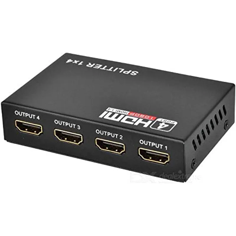 موزع HDMI 4 منافذ 1080P من Generic