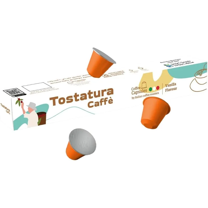 قهوة فانيليا تركي - 10 كبسولات من Tostatura