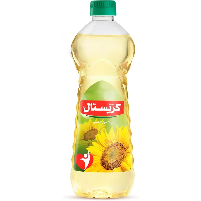 زيت عباد الشمس كريستال - 1 لتر صافي