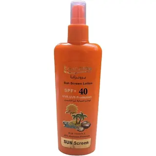 لوشن حماية من الشمس SPF 40 بفيتامين E من Bronzana 250 مل