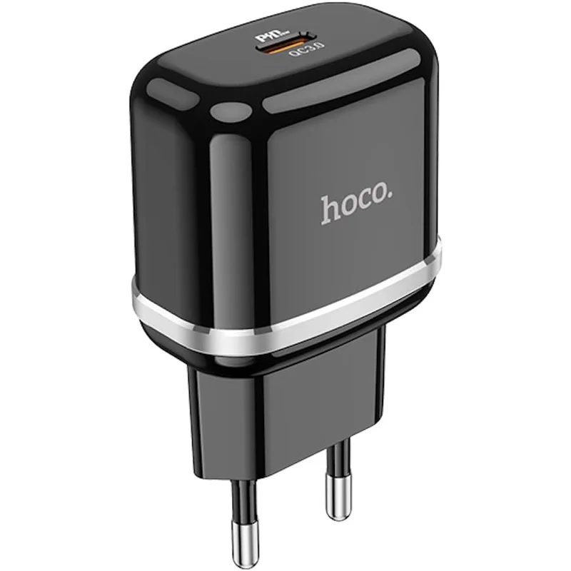 شاحن HOCO N24 سريع بمنفذ واحد 20 وات