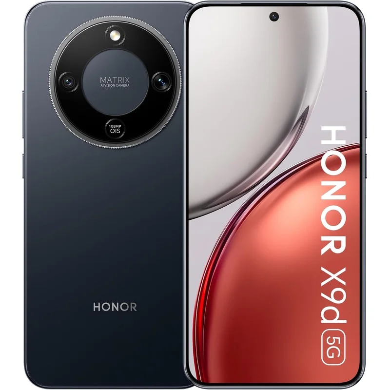 هاتف HONOR X9d 5G بشاشة أموليد 6.79 بوصة وذاكرة 256 جيجابايت