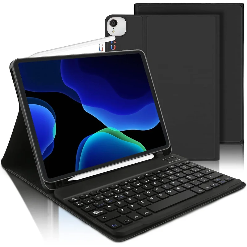 حافظة كيبورد بلوتوث لتابلت iPad Air وPro 11 بلمسة أنيقة