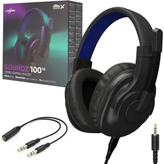 سماعة رأس جيمنج uRage SoundZ 100 V2 سلكية سوداء