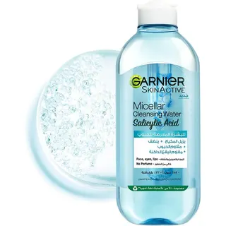ماء ميسيلار Garnier بحمض الساليسيليك للبشرة المعرضة لحب الشباب 400 مل