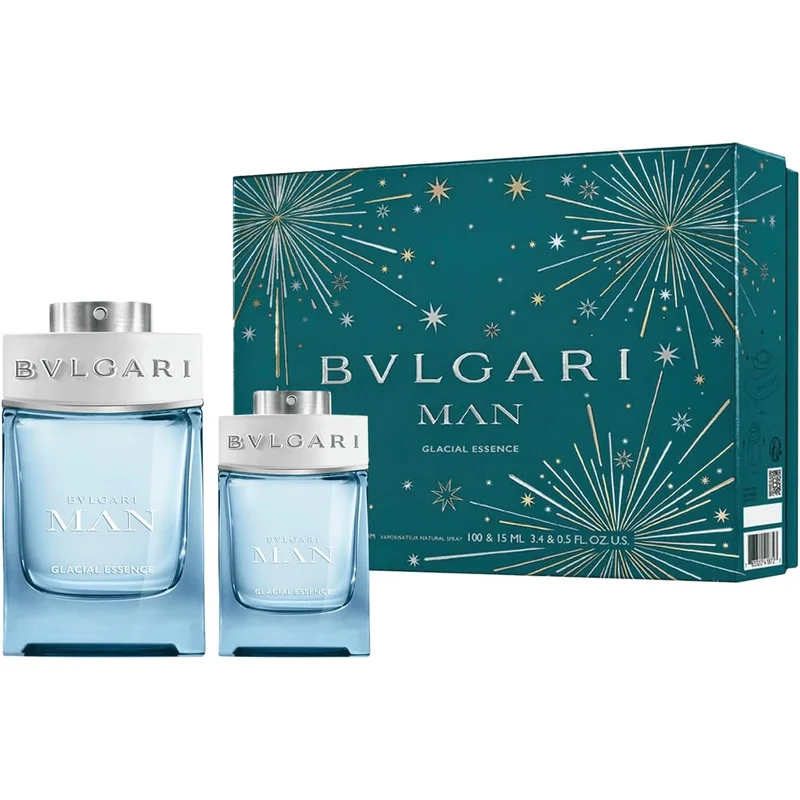 عطر بولغاري مان جلاسيال إيسنس للرجال او دو بارفان 100 مل + 15 مل