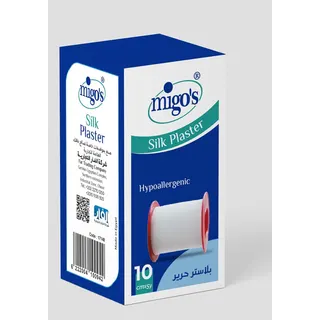 شريط لاصق طبي Mego مقاس 10 سم × 5 ياردات