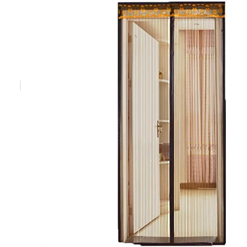 ستارة باب شريطية مانعة للناموس بتصميم مغناطيسي