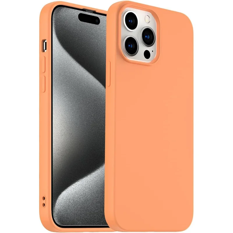 غطاء سيليكون شفاف لهاتف iPhone 13 Pro Max من Nopatia