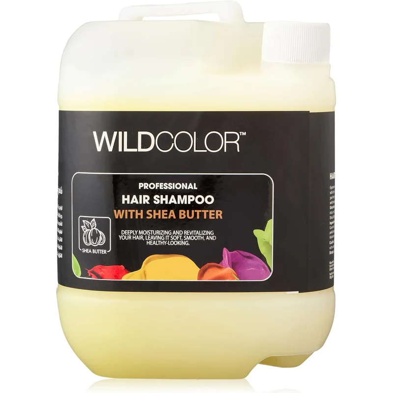 شامبو احترافي بزبدة الشيا من Wildcolor 5 لتر
