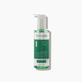 جل تنظيف الوجه HyaluBalance من Dermaelle للبشرة الدهنية
