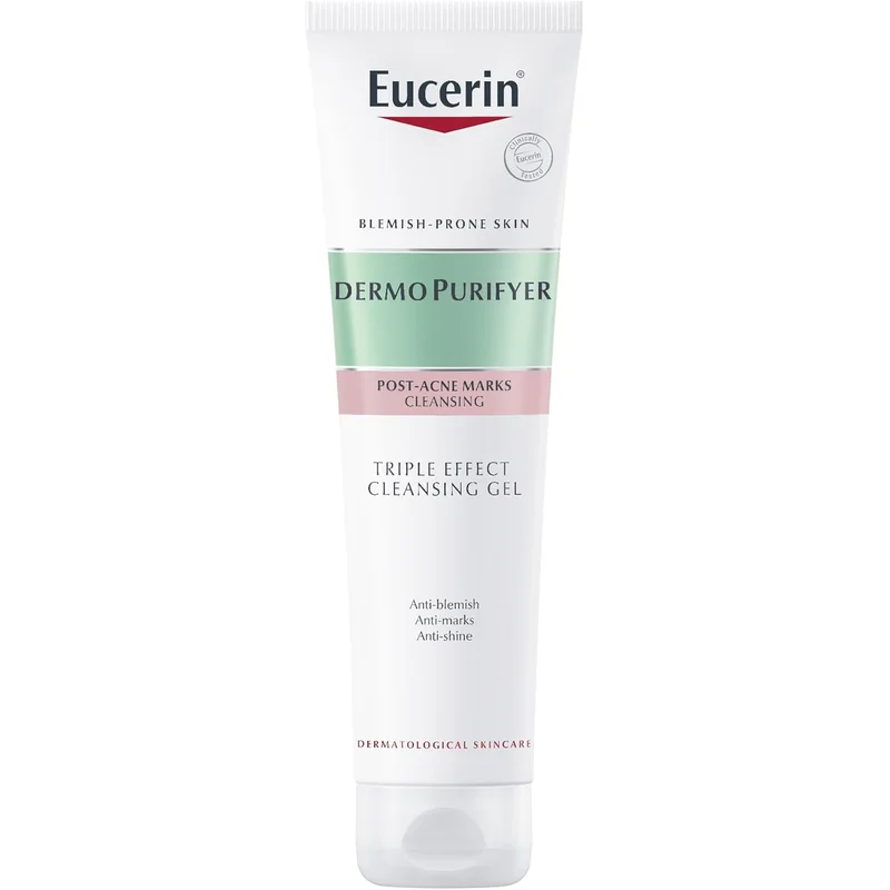 جل غسول للوجه والجسم من Eucerin لعلاج حب الشباب