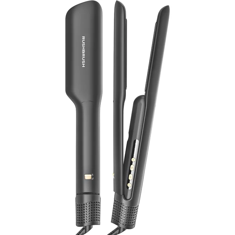 مكواة شعر ومجفف من Rush Brush X6 AirPRO