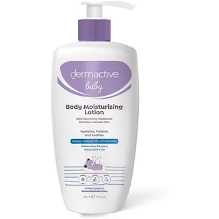 لوشن جسم من Dermactive لتهدئة منطقة الحفاض والبشرة الحساسة