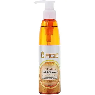غسول وجه بفيتامين سي وحمض الهيالورونيك من C.ACID