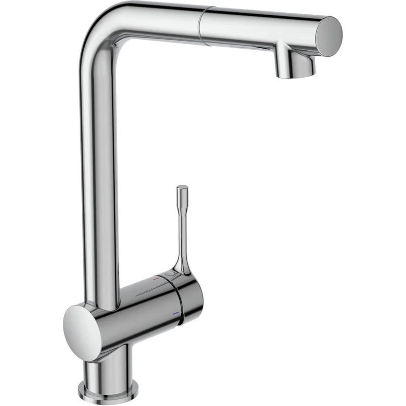 خلاط مياه روكا من Ideal Standard للتركيب على الحوض بلون كروم