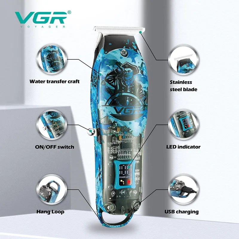 ماكينة حلاقة كهربائية من VGR للرجال