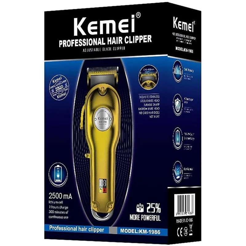 ماكينة حلاقة كهربائية من KEMEI