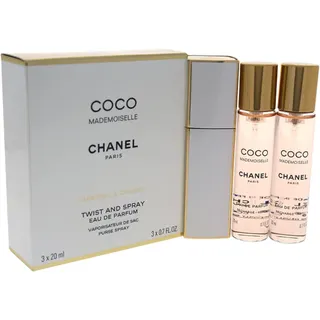 عطر شانيل كوكو مادموزيل - مجموعة 3 بخاخات 20 مل