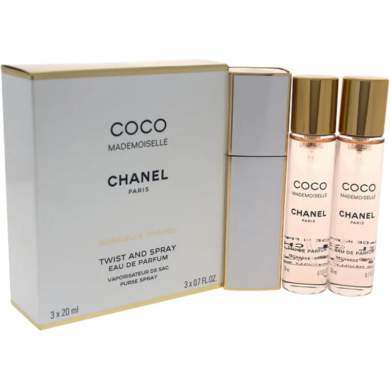 عطر شانيل كوكو مادموزيل - مجموعة 3 بخاخات 20 مل