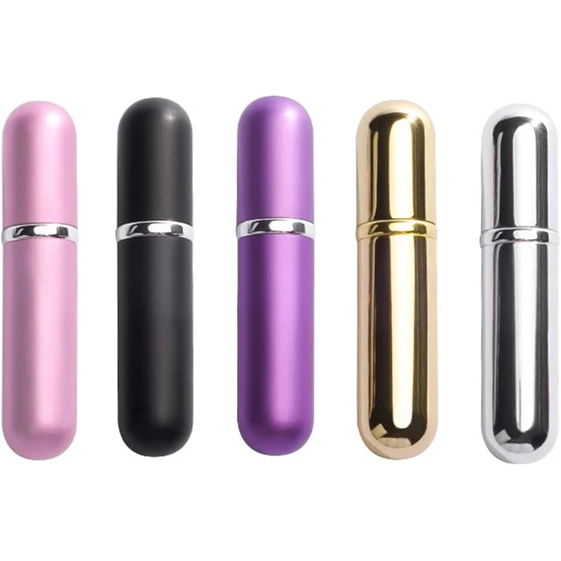 kiniza 5 PCS Portable 5ml Mini Perfume Atomizer Bottles, Refillable Perfume Spray, Atomizer Perfume