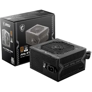 مزود طاقة MSI MAG A750BN للألعاب جاهز لـ PCIE 5