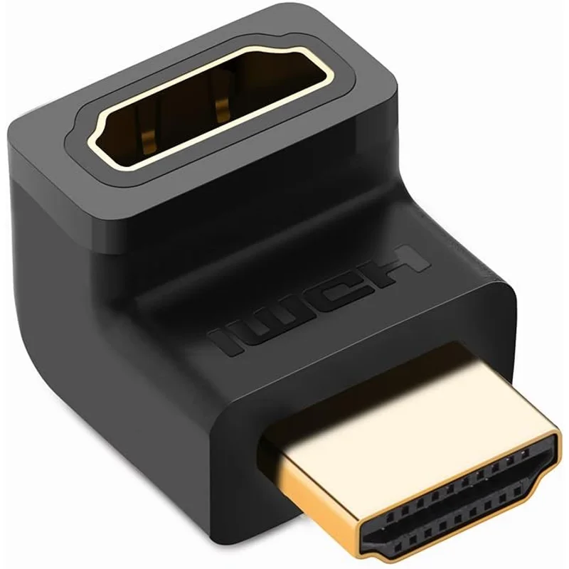 محول HDMI من UGREEN بزاوية 90 درجة ذكر لأنثى