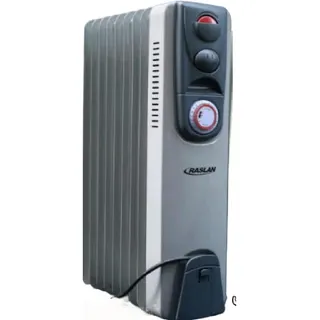 دفاية زيت من راسلان RS9VM 9 أضلاع 3 مستويات حرارة