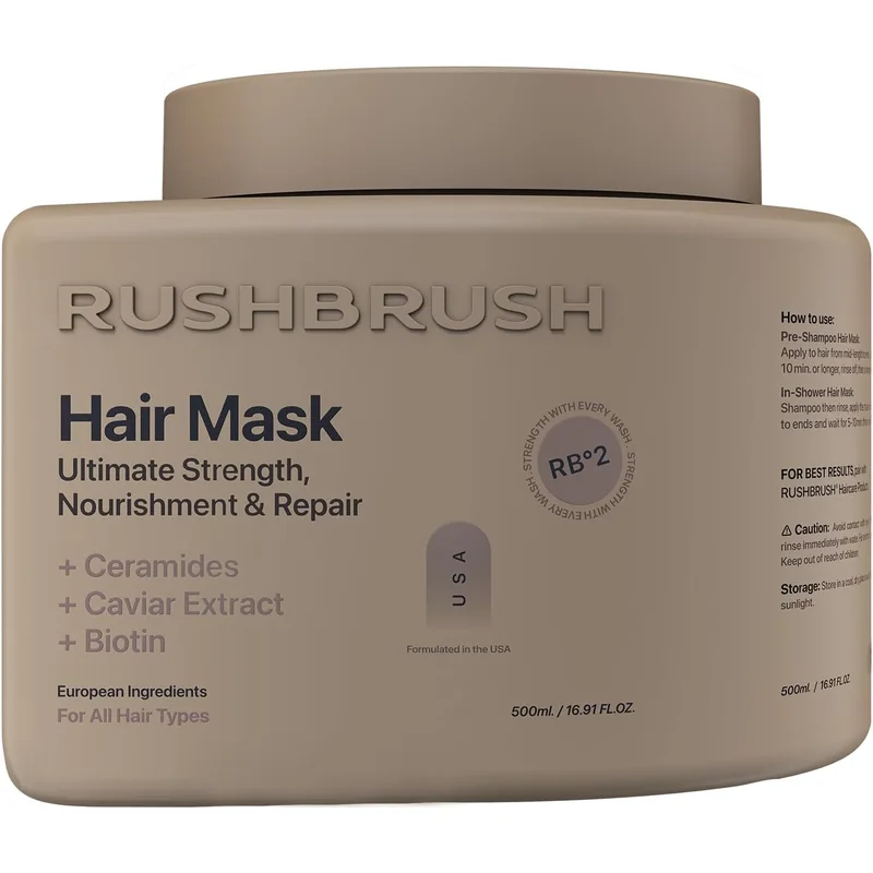 قناع شعر Rush Brush °2 بخلاصة الكافيار - 500 مل