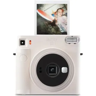 كاميرا فورية من Fujifilm Instax Square SQ1 بلون أبيض