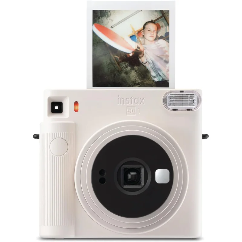كاميرا فورية من Fujifilm Instax Square SQ1 بلون أبيض