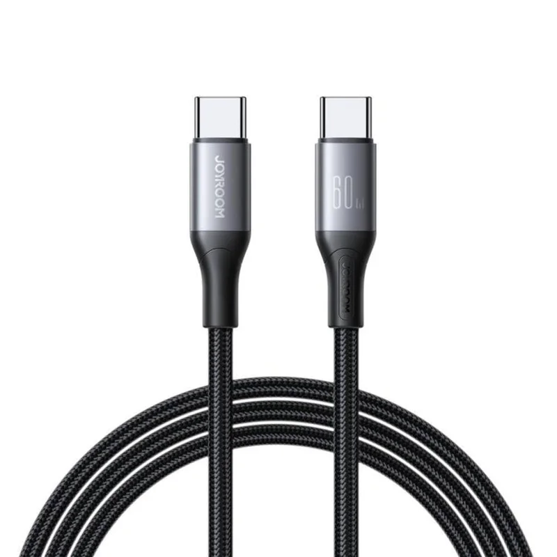 كابل شحن جوي روم 60 واط من Type-C إلى Type-C